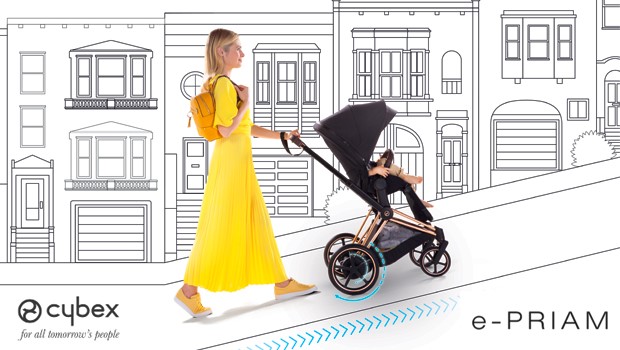 Cybex e-Priam, la rivoluzione è elettrica e smart