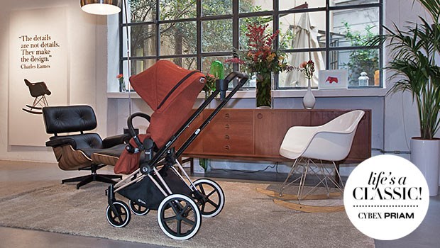 Cybex introduce PRIAM, l'innovativo passeggino di design