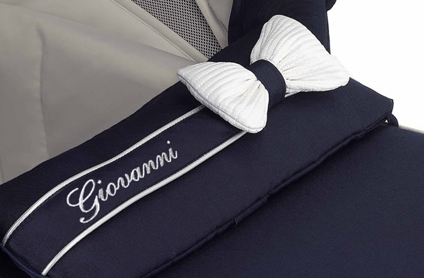 Inglesina personalizza Otutto Deluxe con il nome del bebè