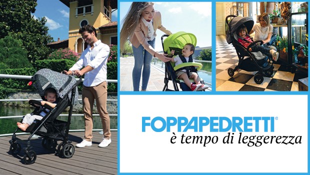 Foppapedretti e la stagione dei passeggini leggeri