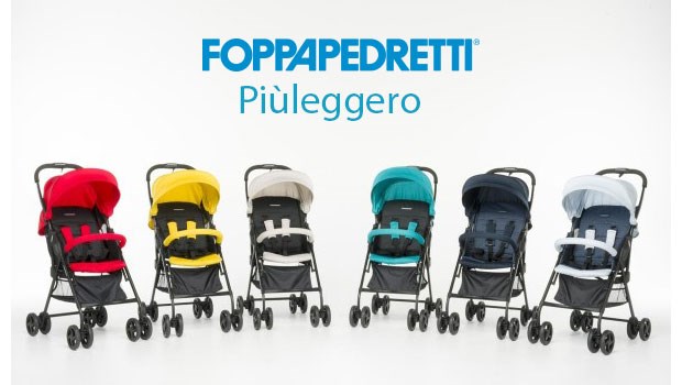 Passeggino Piuleggero Foppapedretti Rosso