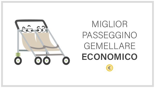 I migliori passeggini gemellari economici