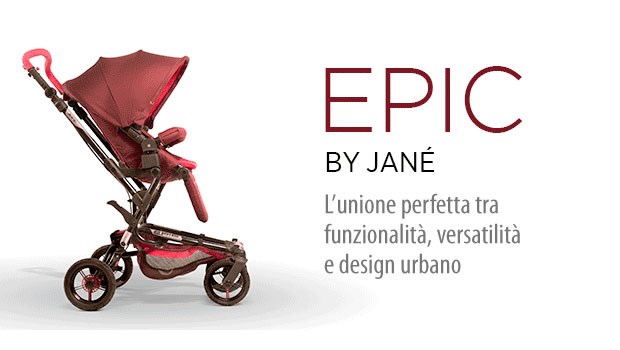 Jan Epic 2016: novit importanti per il passeggino epico