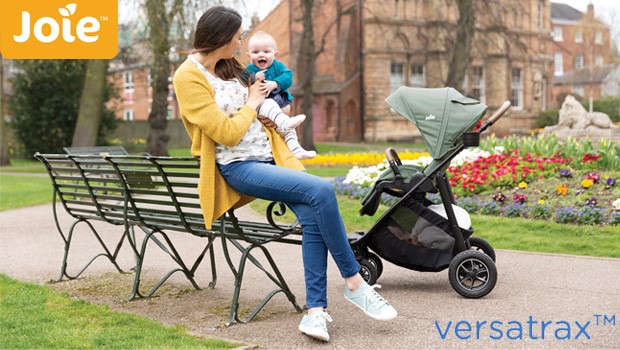 Joie Versatrax: il passeggino perfetto dal primo giorno