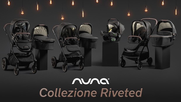 Nuna lancia Riveted, una collezione ricca di glamour