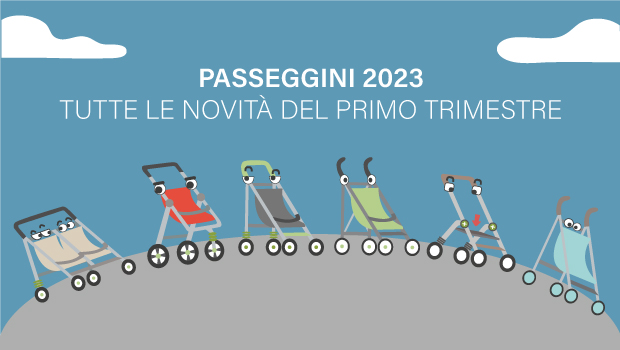 Passeggini 2023: tutte le novitā del primo trimestre