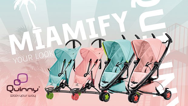 Quinny Miami Limited Edition: viva i passeggini a tutto colore