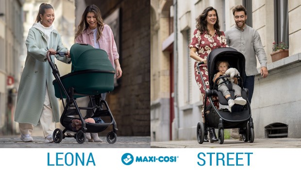 Maxi-Cosi punta su Leona e Street per la collezione 2022