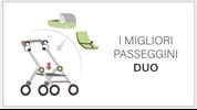 I migliori passeggini Duo: navicella e seduta