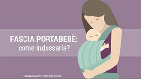 Come indossare la fascia portabeb