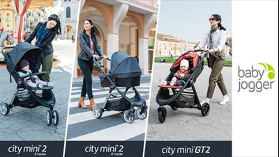 Baby Jogger lancia la nuova gamma di passeggini City Mini2