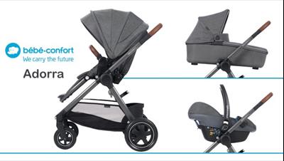 Trio Bb Confort Adorra: l'eleganza incontra la praticit