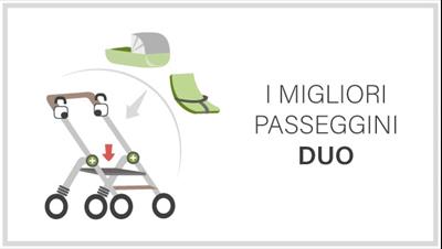 I migliori passeggini Duo: navicella e seduta