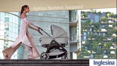Inglesina Aptica Summit Jacquard: l'eleganza  nei dettagli