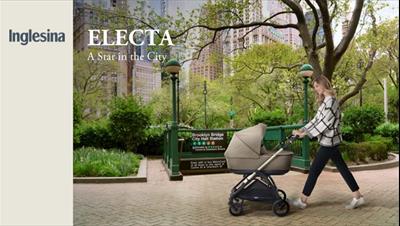Inglesina Electa: la star  in citt