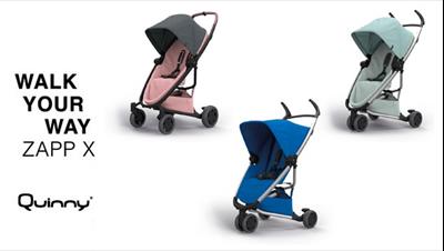 Quinny Zapp X 2017, il passeggino super flessibile