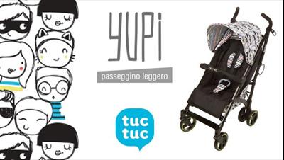 Yupi di Tuc Tuc, il passeggino leggero si rinnova il look