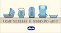 Chicco propone i Trio i-Size: ecco l'infografica sulle norme