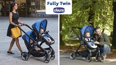 Chicco Fully Twin: versatilità e comfort raddoppiano