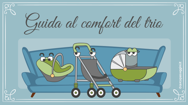 Guida al comfort del passeggino trio