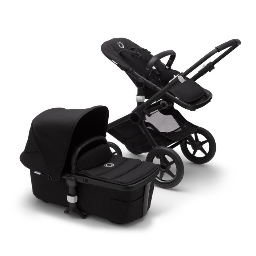 Bugaboo Nuovo di zecca.. FOX/FOX2 Nero culla portatile RITEGNI NUOVO 