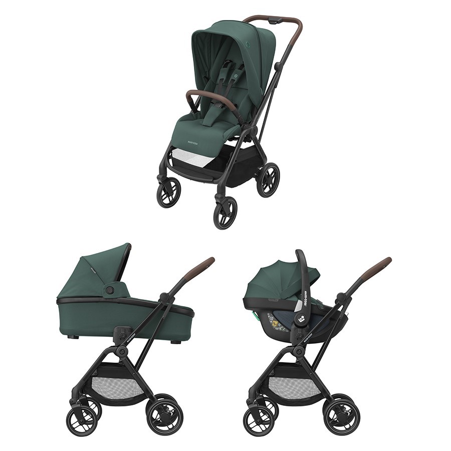 Passeggino Trio e sistemi modulari Maxi-Cosi Trio Leona2 Essential Green