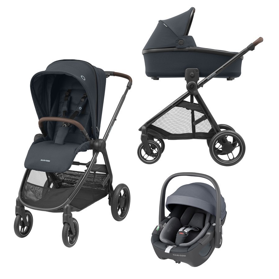 Passeggino Trio e sistemi modulari Maxi-Cosi Trio Street Essential Graphite