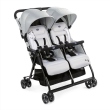 Passeggino Passeggini Gemellari Chicco OHlal Twin Silver Cat