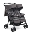 Passeggino Passeggini Gemellari Joie Aire Twin Dark Pewter