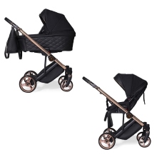 Passeggino Antes Baby Duo Premium Lux Black