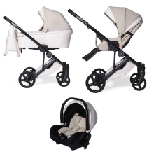 Passeggino Antes Baby Trio Premium Artic Beige