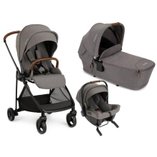 Passeggino Nuna Ixxa Trio con navicella Lytl e Pipa Urbn