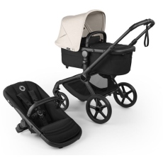 Passeggino Duo Bugaboo Fox 5 Renew collezione 2025 Misty White Heritage Black