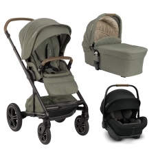 Passeggino Trio Nuna Mixx Next Trio con Arra Next collezione 2022 Pine