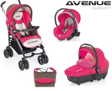 Passeggino Trio Brevi Avenue System collezione 2011 