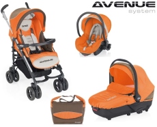 Passeggino Trio Brevi Avenue System collezione 2011 
