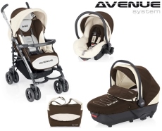 Passeggino Trio Brevi Avenue System collezione 2011 