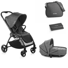 Passeggino Duo Be Cool Outback Crib collezione 2021 Be Melange