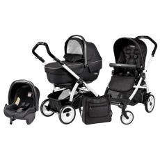 Passeggino Trio Peg Perego Book Plus 51 Sportivo Modular collezione 2015 Galaxy
