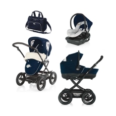 Passeggino Trio Brevi Rider collezione 2014 Blu 051