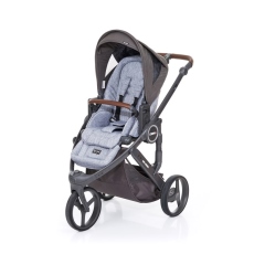 Passeggino Quattro Ruote ABC Design Cobra PLUS collezione 2016 Telaio Graphite Grey - Colore Cloud