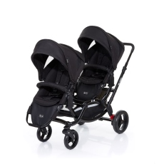 Passeggino Gemellare ABC Design Zoom collezione 2016 Black