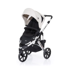 Passeggino Tre Ruote ABC Design Salsa 3 collezione 2016 Telaio Silver Black - Colore Sheep