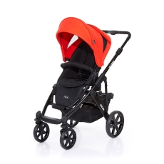 Passeggino Quattro Ruote ABC Design Salsa 4 collezione 2016 Telaio Black - Colore Flame