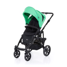 Passeggino Quattro Ruote ABC Design Salsa 4 collezione 2016 Telaio Black - Colore Grass