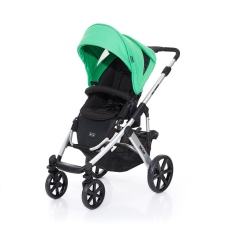 Passeggino Quattro Ruote ABC Design Salsa 4 collezione 2016 Telaio Silver Black - Colore Grass