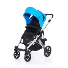 Passeggino Quattro Ruote ABC Design Salsa 4 collezione 2016 Telaio Silver Black - Colore Water