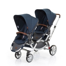 Passeggino Gemellare ABC Design Zoom collezione 2017 Admiral