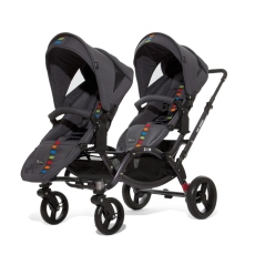 Passeggino Gemellare ABC Design Zoom collezione 2014 Multicolor