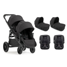 Passeggino Gemellare Baby Jogger City Select Lux Gemellare Trio collezione 2018 Granite